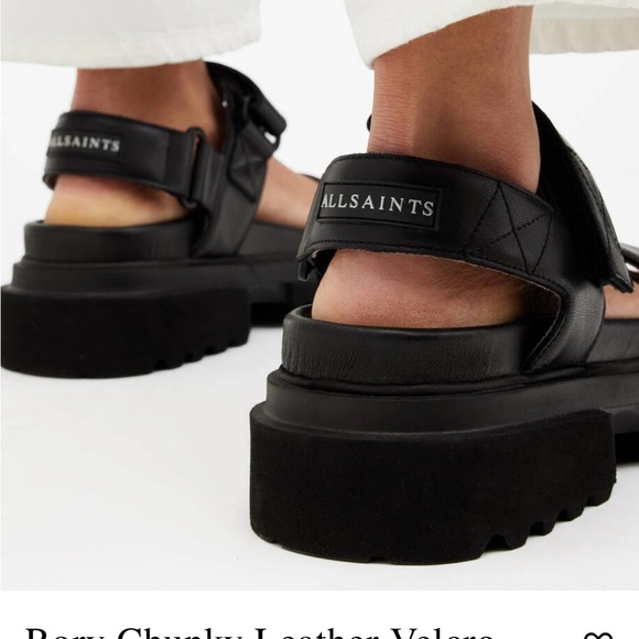 ALLSAINTS Rory Chunky Leather Sandals - Picture 11 of 16